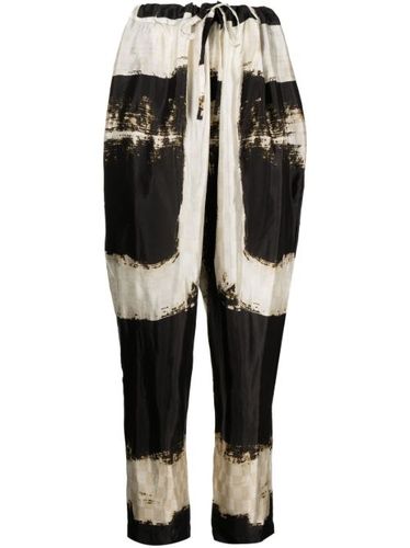 Pantalon fuselé à lien de resserrage - Masnada - Modalova