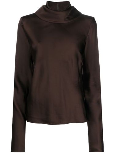 Blouse à col drapé - Jil Sander - Modalova