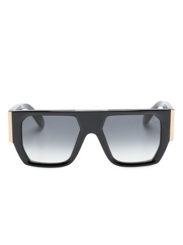 Lunettes de soleil rectangulaires à logo - Philipp Plein - Modalova