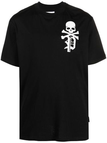 T-shirt à imprimé SS Skull & Bones à col rond - Philipp Plein - Modalova