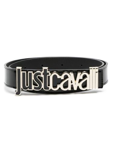 Ceinture en cuir à logo - Just Cavalli - Modalova