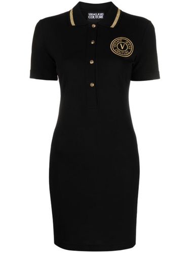 Robe courte à col polo - Versace Jeans Couture - Modalova