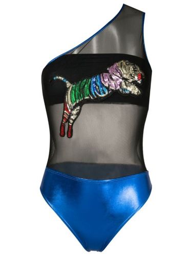 Maillot de bain asymétrique Carnaval/Festival à sequins - Brigitte - Modalova