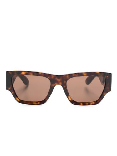 Lunettes de soleil à monture carrée - Alexander McQueen Eyewear - Modalova