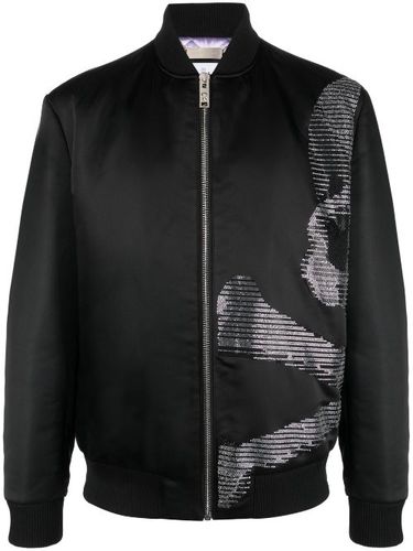 Veste bomber à fini satiné - Philipp Plein - Modalova