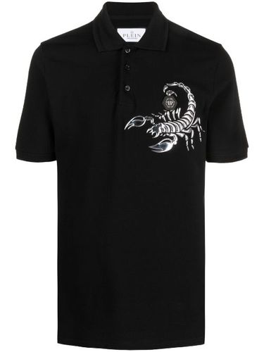 Polo Scorpion en coton - Philipp Plein - Modalova