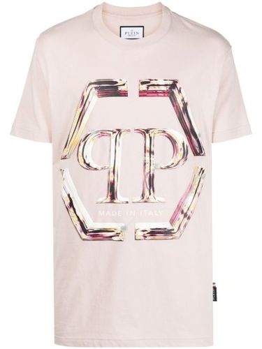 T-shirt en coton à logo imprimé - Philipp Plein - Modalova