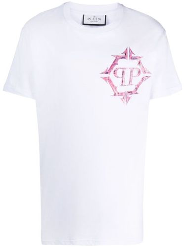 T-shirt en coton à logo imprimé - Philipp Plein - Modalova