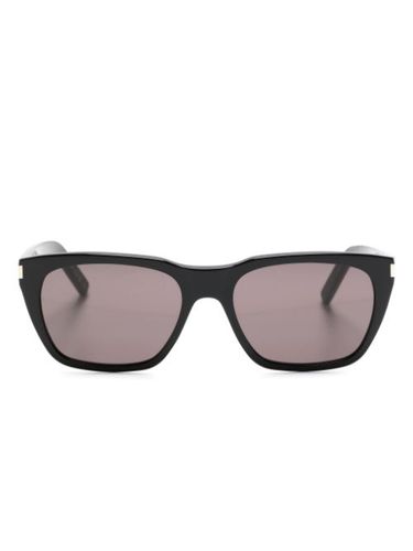 Lunettes de soleil à monture carrée - Saint Laurent Eyewear - Modalova