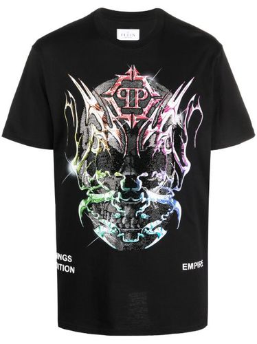 T-shirt SS Chrome à col rond - Philipp Plein - Modalova