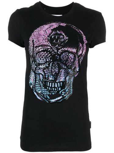 T-shirt à ornements en strass - Philipp Plein - Modalova