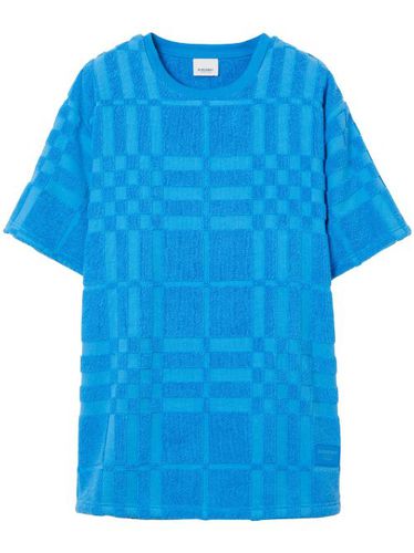 Burberry t-shirt à carreaux - Bleu - Burberry - Modalova