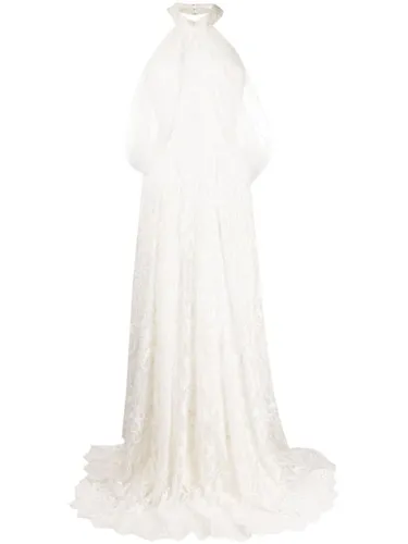 Robe en tulle à dos-nu - Saiid Kobeisy - Modalova