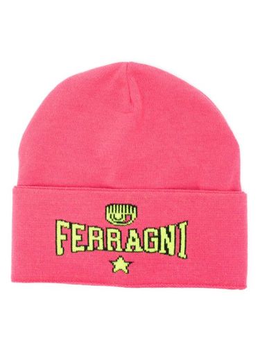 Bonnet à logo en intarsia - Chiara Ferragni - Modalova