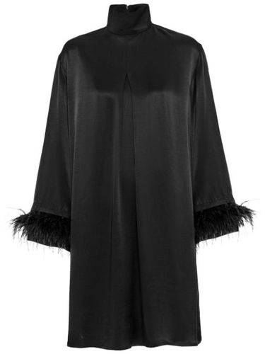 Robe courte à détail de plumes - Sleeper - Modalova