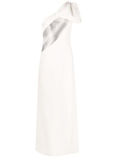 Robe longue Crystal Wave à une épaule - Elie Saab - Modalova