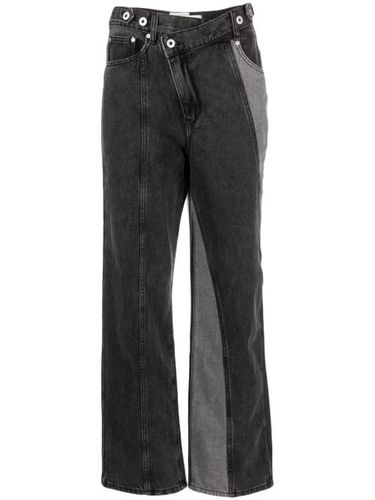 Pantalon droit à patch logo - Feng Chen Wang - Modalova