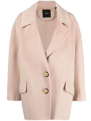 Manteau en laine à simple boutonnage - PINKO - Modalova