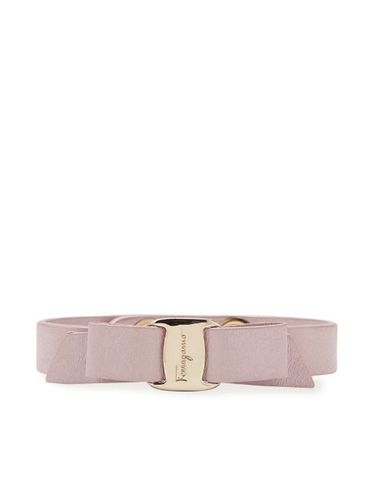 Bracelet Vara Bow en cuir - Ferragamo - Modalova