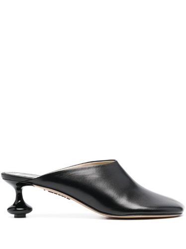 Mules à talons en cuir 45 mm - LOEWE - Modalova