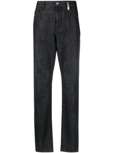 Moschino jean à coupe slim - Noir - Moschino - Modalova