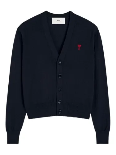 Cardigan à logo Ami de Coeur - AMI Paris - Modalova