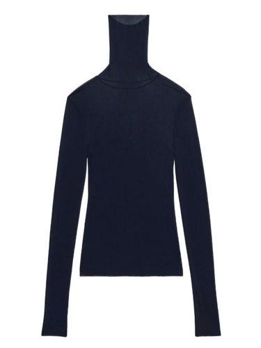 AMI Paris pull à col roulé - Bleu - AMI Paris - Modalova