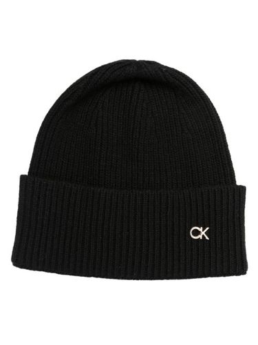 Bonnet en maille à design nervuré - Calvin Klein - Modalova