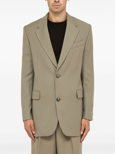 Blazer en laine vierge à simple boutonnage - AMI Paris - Modalova