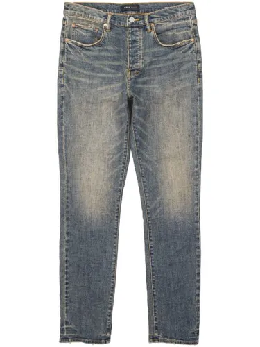 Jean droit à effet délavé - Purple Brand - Modalova