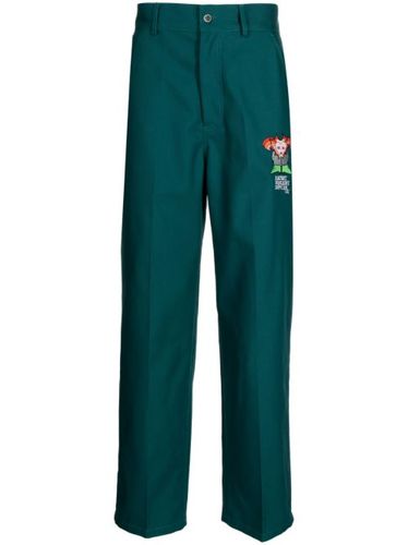 Pantalon droit à logo brodé - RASSVET - Modalova