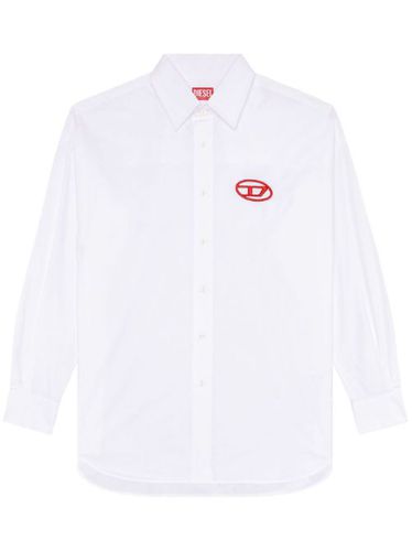 Chemise S-Dou-Plain à logo brodé - Diesel - Modalova