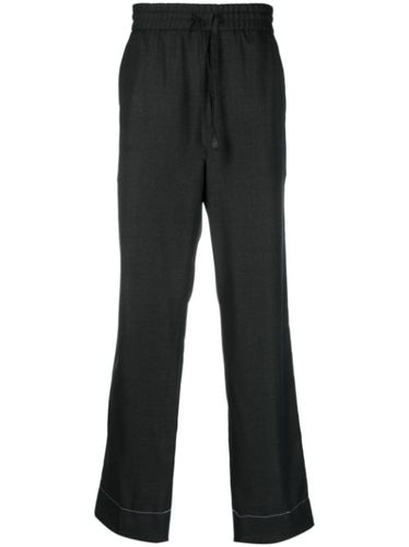 Pantalon en laine à lien de resserrage - Brioni - Modalova