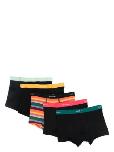 Lot de 5 boxers à logo en élastique - Paul Smith - Modalova