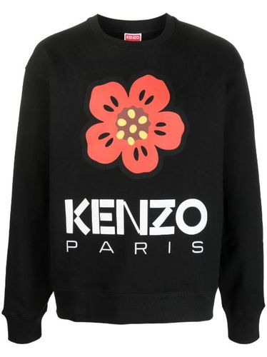 Kenzo sweat Poppy en coton - Noir - Kenzo - Modalova