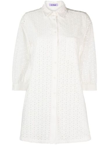 Chemise Helena à broderies anglaises - MC2 Saint Barth - Modalova