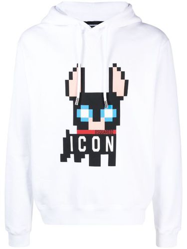 Hoodie en coton à logo Orb - DSQUARED2 - Modalova