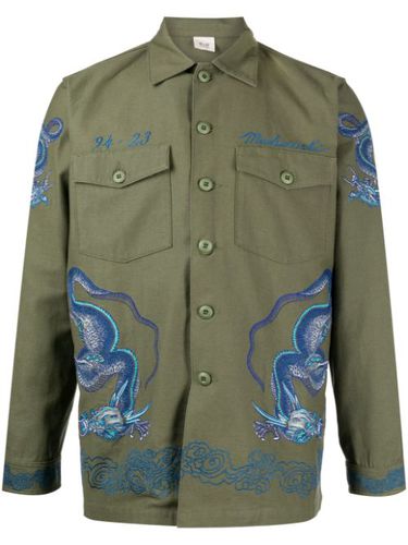 Chemise boutonnée à broderies - Maharishi - Modalova