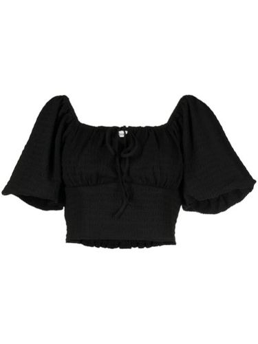 Blouse nouée à manches bouffantes - b+ab - Modalova