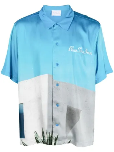 Chemise à logo brodé - BLUE SKY INN - Modalova