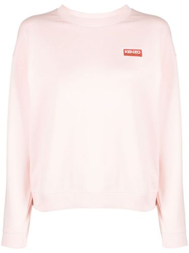 Sweat en coton à logo brodé - Kenzo - Modalova