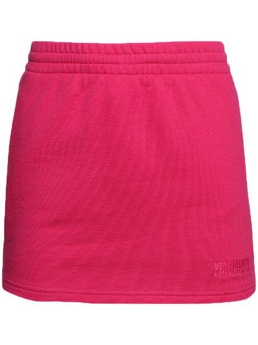 Minijupe à logo brodé - VETEMENTS - Modalova