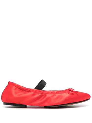 Ballerines en satin à logo - Polo Ralph Lauren - Modalova