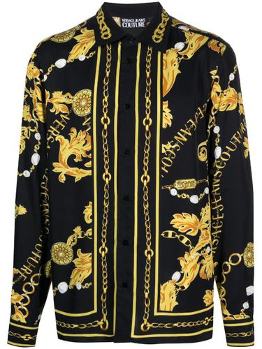 Chemise à motif baroque - Versace Jeans Couture - Modalova