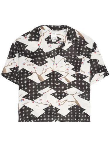 Chemise en soie à imprimé graphique - visvim - Modalova