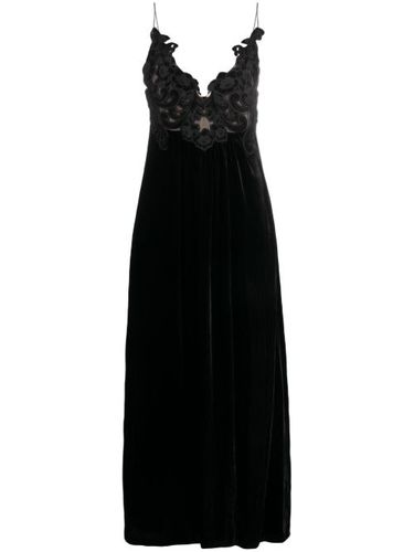 Robe évasée à fleurs en velours - ZIMMERMANN - Modalova