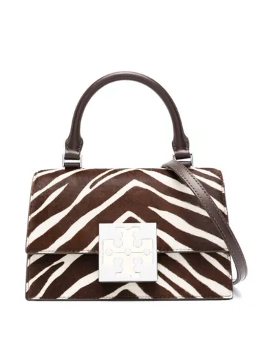 Mini sac cabas Bon Bon à imprimé zébré - Tory Burch - Modalova