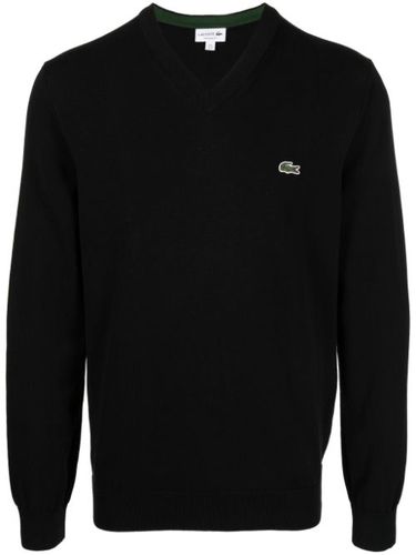 Lacoste pull à logo brodé - Noir - Lacoste - Modalova