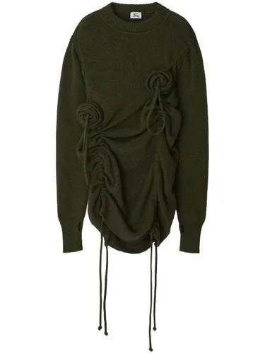 Pull en laine à appliques fleurs - Burberry - Modalova