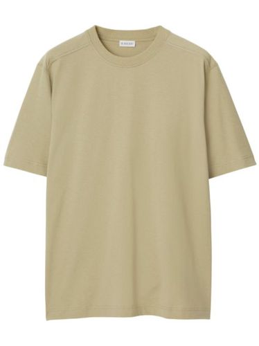 T-shirt en coton à encolure ronde - Burberry - Modalova